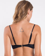 Załaduj obraz do przeglądarki galerii, Image 06: Rio De Sol Top Bikini Top Touch-Black Bandeau-Crispy