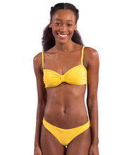 Załaduj obraz do przeglądarki galerii, Gallery: Rio De Sol Zestaw Bikini Set Malibu-Yellow Bandeau-Duo Essential