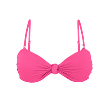 Załaduj obraz do przeglądarki galerii, Product Front: Rio De Sol Top Bikini Top Mtx-Ultrapink Bandeau-Joy