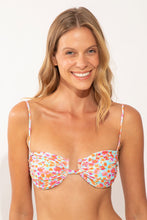 Załaduj obraz do przeglądarki galerii, Gallery: Rio De Sol Top Bikini Top Ditsy-Sky Zaya