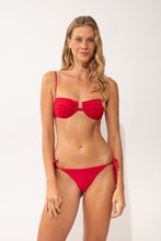 Załaduj obraz do przeglądarki galerii, Model Front: Rio De Sol Figi Bikini Bottom Malibu-Malagueta Cheeky-Tie
