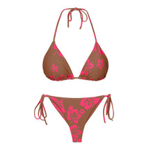 Załaduj obraz do przeglądarki galerii, Product Front: Wednesday In Hawaii By Rio De Sol Zestaw Bikini Set Pua-Coco-Guava Kauai Kaleia