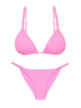 Załaduj obraz do przeglądarki galerii, Product Front: Rio De Sol Zestaw Bikini Set Crespinho-Rosa Lia-Noa Cheeky-Noa