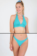 Załaduj obraz do przeglądarki galerii, Model Front: Rio De Sol Zestaw Bikini Set Breeze Halter-Cos Essential-Comfy