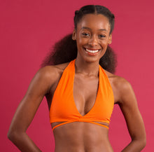 Załaduj obraz do przeglądarki galerii, Image 12: Rio De Sol Top Bikini Top Dots-Orange Kate