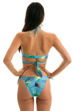 Załaduj obraz do przeglądarki galerii, Model Back: Rio De Sol Zestaw Bikini Flower Geometric Transp Comfort