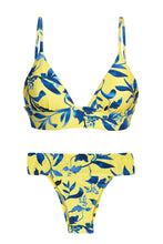 Załaduj obraz do przeglądarki galerii, Product Front: Rio De Sol Zestaw Bikini Lemon Flower Tri Cos