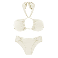 Załaduj obraz do przeglądarki galerii, Product Back: Rio De Sol Zestaw Bikini Set Off-White Mel