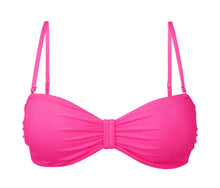 Załaduj obraz do przeglądarki galerii, Product Front: Rio De Sol Top Bikini Top Malibu-Rosa Bandeau-Duo