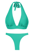 Załaduj obraz do przeglądarki galerii, Product Front: Rio De Sol Zestaw Bikini Set Opal Halter-Cos Leblon-Fio