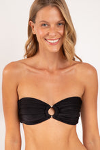 Załaduj obraz do przeglądarki galerii, Gallery: Rio De Sol Top Bikini Top Shimmer-Black Mavi