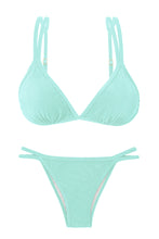 Załaduj obraz do przeglądarki galerii, Product Front: Rio De Sol Zestaw Bikini Set Malibu-Menta Tri-Duo Rio-Duo
