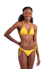 Załaduj obraz do przeglądarki galerii, Image 04: Rio De Sol Zestaw Bikini Set Malibu-Yellow Tri-Inv Cheeky-Tie