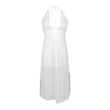 Załaduj obraz do przeglądarki galerii, Product Front: Rio De Sol Sukienka Plażowa Memphis-White Saida Yara