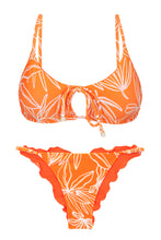 Załaduj obraz do przeglądarki galerii, Product Front: Rio De Sol Zestaw Bikini Set Trail-Orange Tank-Tie Ipanema