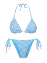 Załaduj obraz do przeglądarki galerii, Product Front: Rio De Sol Zestaw Bikini Set Drift-Cianita Tri-Inv Lacinho