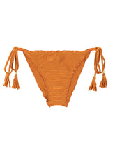 Załaduj obraz do przeglądarki galerii, Product Front: Rio De Sol Figi Bikini Bottom Shimmer-Nocciola Frufru