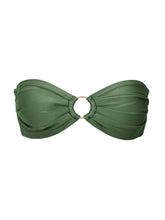 Załaduj obraz do przeglądarki galerii, Product Front: Rio De Sol Top Bikini Top Shimmer-Croco Mavi