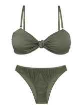 Załaduj obraz do przeglądarki galerii, Product Front: Rio De Sol Zestaw Bikini Set Croco Bandeau-Joy Essential
