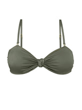 Załaduj obraz do przeglądarki galerii, Product Front: Rio De Sol Top Bikini Top Croco Bandeau-Joy