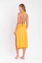 Załaduj obraz do przeglądarki galerii, Model Back: Rio De Sol Spódnica Plażowa Solar Long-Skirt-Knot