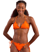 Załaduj obraz do przeglądarki galerii, Gallery: Rio De Sol Zestaw Bikini Set Dots-Orange Frufru-Comfy