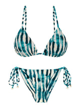Załaduj obraz do przeglądarki galerii, Product Front: Rio De Sol Zestaw Bikini Set Azule Lia Cheeky-Tie