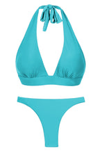 Załaduj obraz do przeglądarki galerii, Product Front: Rio De Sol Zestaw Bikini Set Breeze Halter-Cos Leblon-Fio