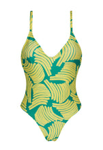Załaduj obraz do przeglądarki galerii, Product Front: Rio De Sol Kostium Jednoczęściowy Banana Yellow Hype