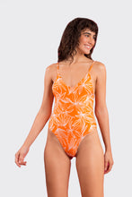 Załaduj obraz do przeglądarki galerii, Image 04: Rio De Sol Kostium Jednoczęściowy Trail-Orange Hype
