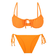 Załaduj obraz do przeglądarki galerii, Product Front: Rio De Sol Zestaw Bikini Set Dots-Mango Balconet-Tie Ibiza-Comfy