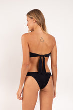 Załaduj obraz do przeglądarki galerii, Model Back: Rio De Sol Zestaw Bikini Set Malibu-Black Mavi Baobi