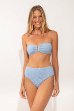 Załaduj obraz do przeglądarki galerii, Model Front: Rio De Sol Figi Bikini Bottom Drift-Cianita Hotpants
