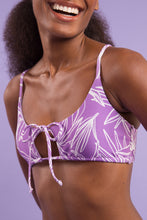 Załaduj obraz do przeglądarki galerii, Image 08: Rio De Sol Top Bikini Top Trail-Purple Tank-Tie