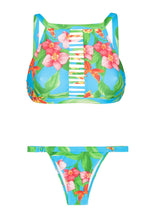 Załaduj obraz do przeglądarki galerii, Product Front: Rio De Sol Zestaw Bikini Aloha Cropped Tiras