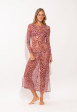 Załaduj obraz do przeglądarki galerii, Model Front: Rio De Sol Sukienka Plażowa Dune Dress Lucy