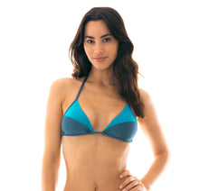 Załaduj obraz do przeglądarki galerii, Gallery: Rio De Sol Top Bikini Top Galaxia Recorte Tri