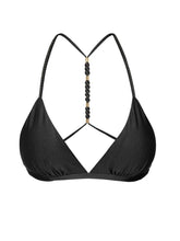 Załaduj obraz do przeglądarki galerii, Product Front: Rio De Sol Top Bikini Top Shimmer-Black Tri-Fixo-Noa