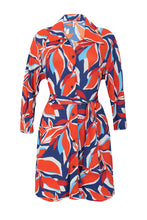 Załaduj obraz do przeglądarki galerii, Product Front: Rio De Sol Sukienki Koszulowe Leaves Chemise