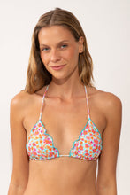 Załaduj obraz do przeglądarki galerii, Gallery: Rio De Sol Top Bikini Top Ditsy-Sky Frufru