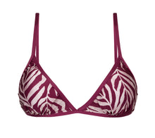 Załaduj obraz do przeglądarki galerii, Product Front: Rio De Sol Top Bikini Top Palms-Vine Tri-Fixo