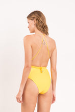 Załaduj obraz do przeglądarki galerii, Model Back: Rio De Sol Kostium Jednoczęściowy Amarelo New Vegas