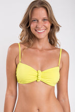Załaduj obraz do przeglądarki galerii, Gallery: Rio De Sol Top Bikini Top Citrico Bandeau-Crispy