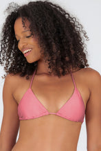 Załaduj obraz do przeglądarki galerii, Gallery: Rio De Sol Top Bikini Top Shimmer-Confetti Tri-Rope