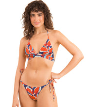 Załaduj obraz do przeglądarki galerii, Gallery: Rio De Sol Zestaw Bikini Set Leaves Tri-Cos Cheeky-Micro