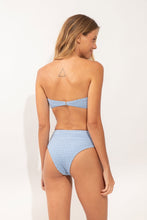 Załaduj obraz do przeglądarki galerii, Model Back: Rio De Sol Figi Bikini Bottom Drift-Cianita Hotpants