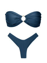 Załaduj obraz do przeglądarki galerii, Product Front: Rio De Sol Zestaw Bikini Set Shimmer-Shark Mavi Nara