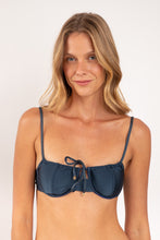 Załaduj obraz do przeglądarki galerii, Gallery: Rio De Sol Top Bikini Top Shimmer-Shark Balconet-Tie