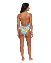 Załaduj obraz do przeglądarki galerii, Model Back: Rio De Sol Kostium Jednoczęściowy Maxi Flower Body