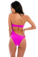 Załaduj obraz do przeglądarki galerii, Model Back: Rio De Sol Kostium Jednoczęściowy Pink Body-Rio